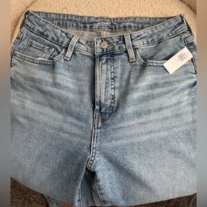 Old Navy High-Rise Curvy OG straight Blue Denim Jeans